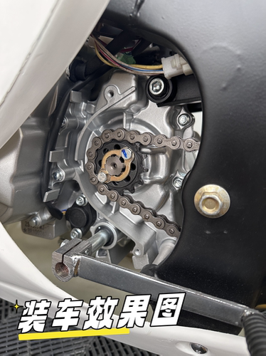 JM巨蟒415赛车牙盘链条MiniGP415大小牙盘链条巨蟒华洋功泰通用 - 图3