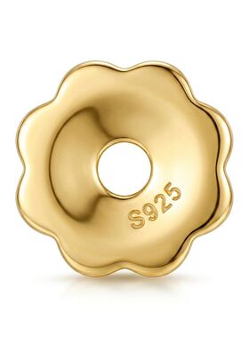 古风925银镀金盘缠文玩隔片手链手串配饰手工DIY编绳串珠银饰配件
