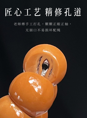雕刻猴头蒜瓣猪大肠手捻手串斜切核桃指尖文玩解压盘玩佛珠手链