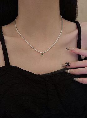 轻奢小众波光粼粼项链女高级设计