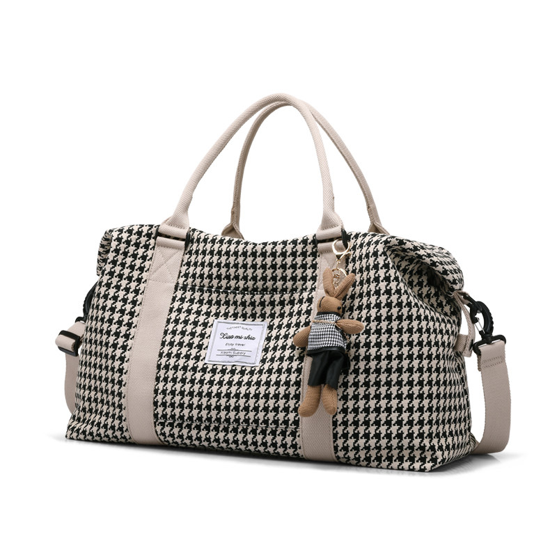 手提旅行包大容量女轻便超大斜挎包 耶牧箱包旅行袋