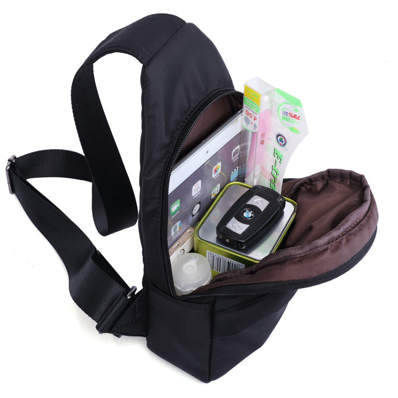 yeemuu /耶牧男士帆布胸包潮单肩包 耶牧箱包男士包袋