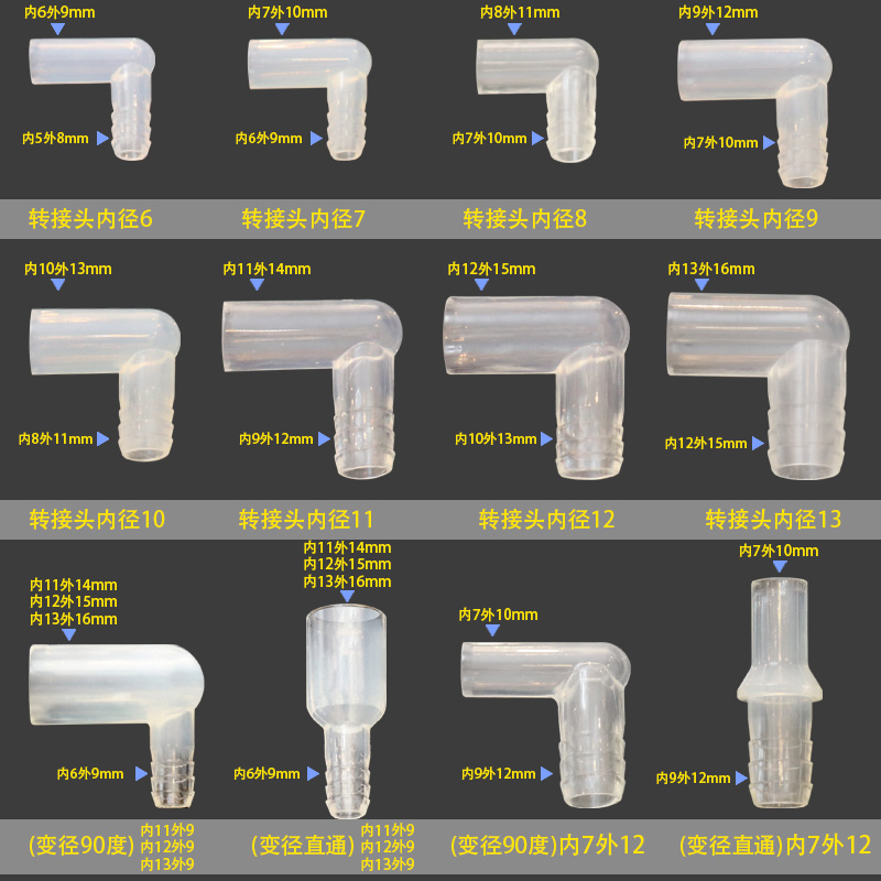 Adapter 90 degree elbow accessories connector