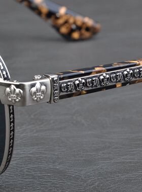 重工奢华飞行员墨镜复古男女潮流