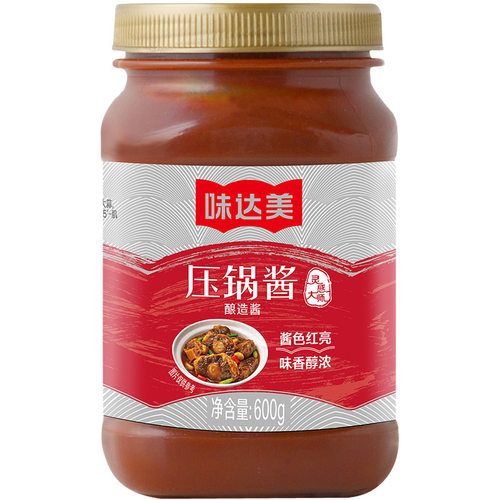 味达美压锅酱600g 欣和方便快捷 可制作压锅排骨家用厨房调味烹饪 - 图3