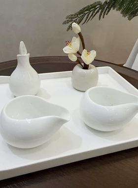 泰式spa陶瓷精油碗产品调配分装碟碗碟子水疗闻香瓶酒店足疗采耳