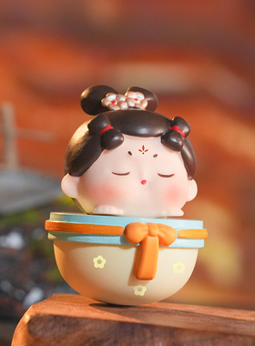 儿童礼品大唐文创数值古风娃娃