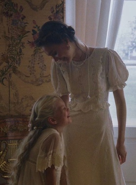 Orchid22天然巴洛克珍珠双层法式气质复古项链毛衣链长款高级