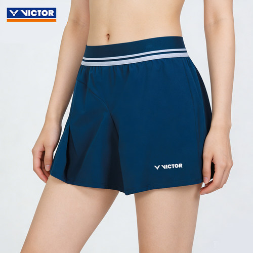 26年victor胜利女生羽毛球服威克多女款花苞裙安全裤裙速干K61302 - 图1