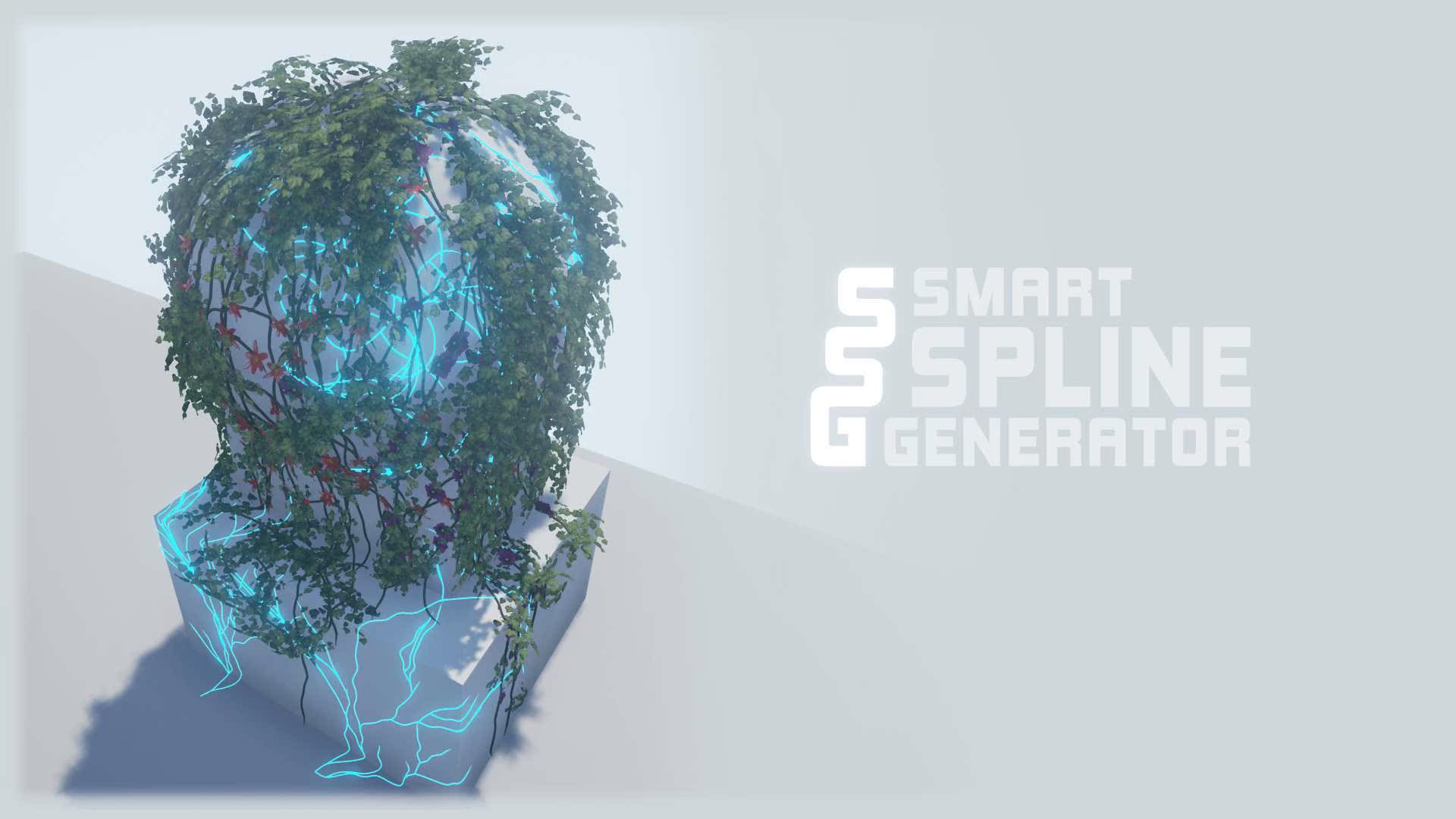 UE4 虚幻4资源 智能样条线 Smart Spline Generator 4.12-4.25 - 图0