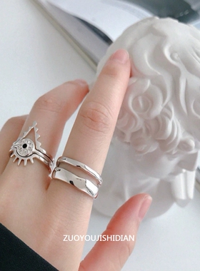 小众设计ins冷淡风潮百搭戒指