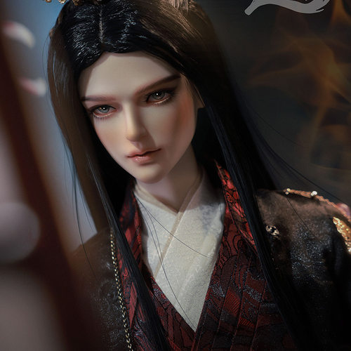 原创正版bjd3分娃Bichun白川古风叔娃sd树脂可动关节玩偶手工娃娃 - 图1