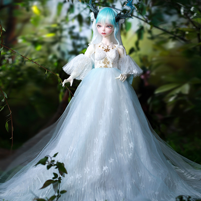 bjd3分娃cpfairyland Momoa女娃娃sd手工化妆树脂玩偶现货裸娃-图2