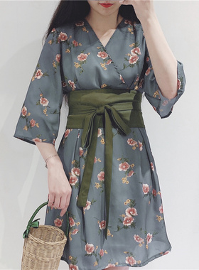 12色棉麻日式和风可定制汉服腰封