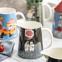 Finnish Arabia Moomin Mminya Meme Ceramic Cutlery Sealed Jars Spoon Milk Pot Cup Tray Gift Box