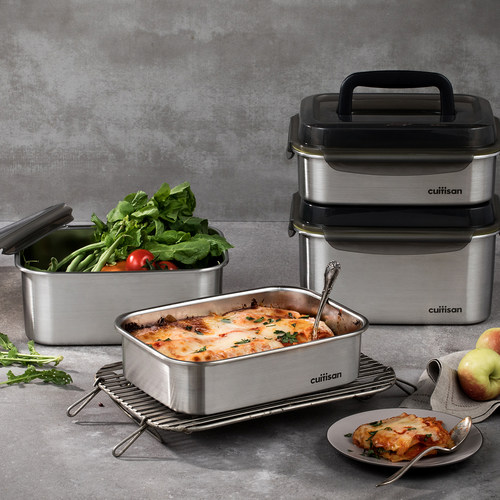 瑕疵特价 韩国cuitisan酷艺师保鲜盒不锈钢饭盒 拆封品 微瑕品 - 图2