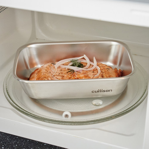 瑕疵特价 韩国cuitisan酷艺师保鲜盒不锈钢饭盒 拆封品 微瑕品 - 图1