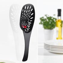 German Koziol Mirko smiling shovel shaped strainer spoon plastic leaking spoon can wall suction three colors optional