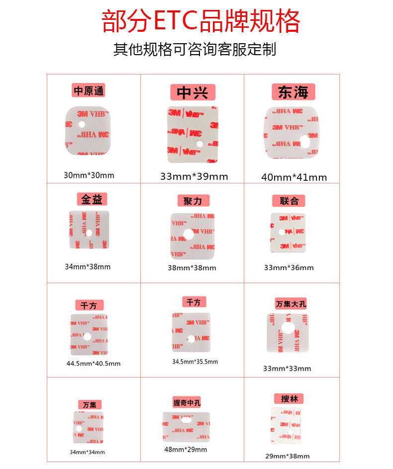 3M强力双面胶汽车ETC专用背胶耐高温防水无痕高粘汽车胶手机支架,淘宝优惠券,粉丝福利购,淘宝优惠卷