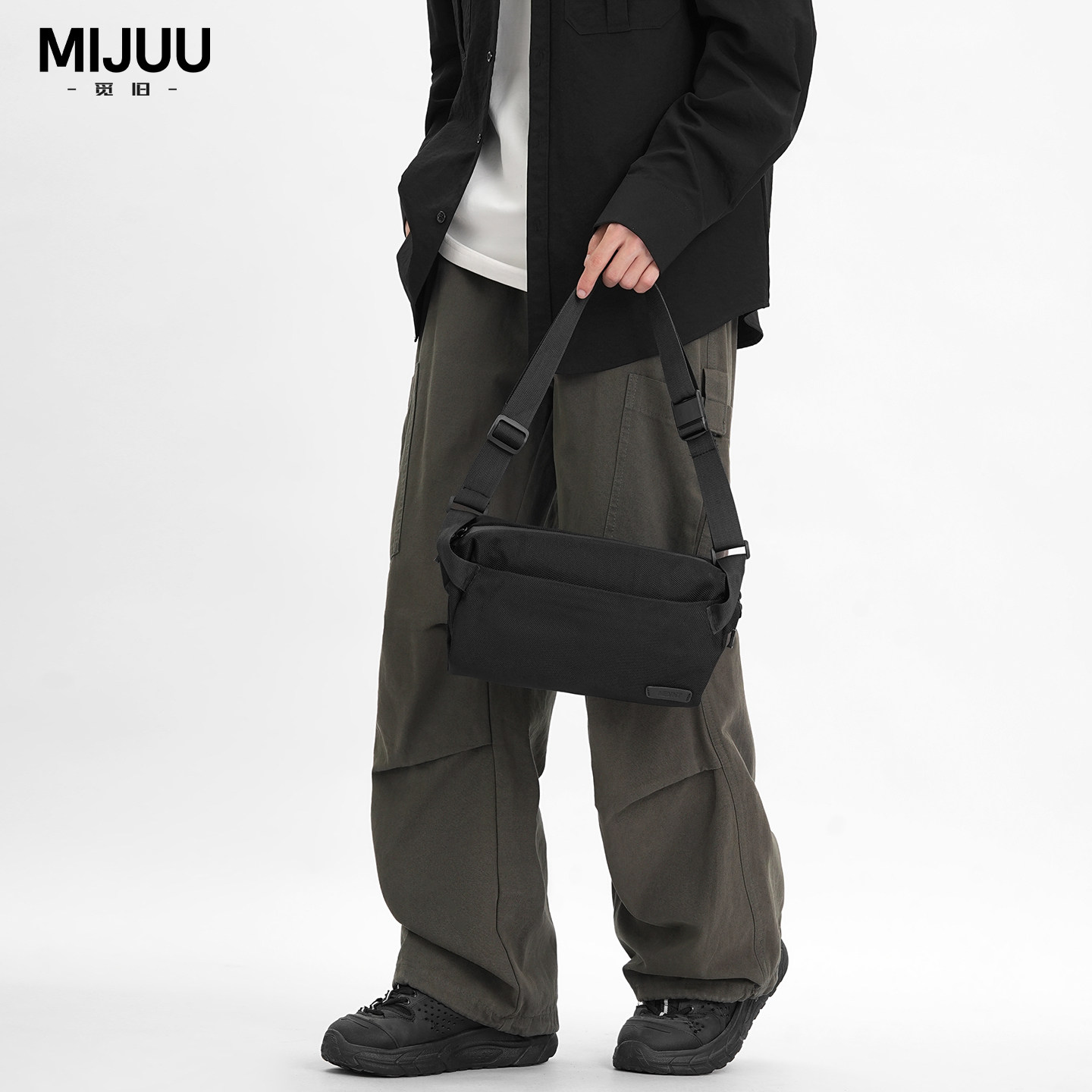 Mixed-shoulder crossbody chest bag sports cycling backpack