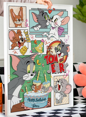卡通猫和老鼠tomandJerry版画