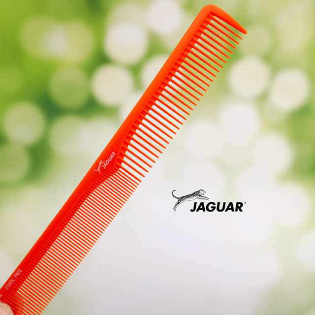 Jungle leopard professional barber shop comb with scissors