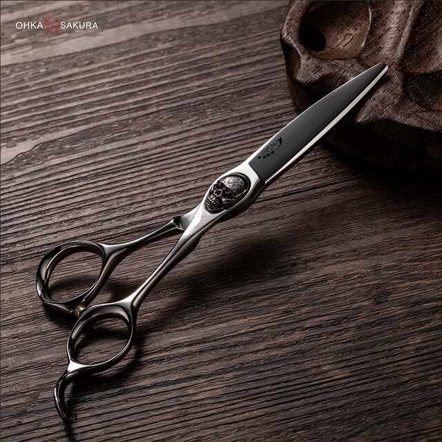 Sakura scissors structure flat cut dry sliding shear professional hair scissors