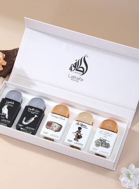 阿拉伯中东迪拜Lattafa pride5件套香水礼盒持久留香20ml*5送礼物