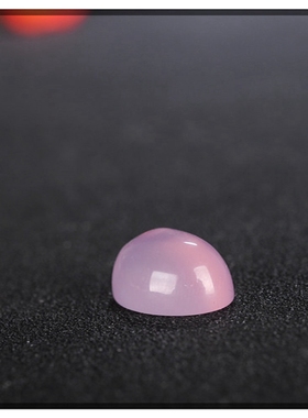 蛋形戒面通透贴片饰品配件紫玉髓