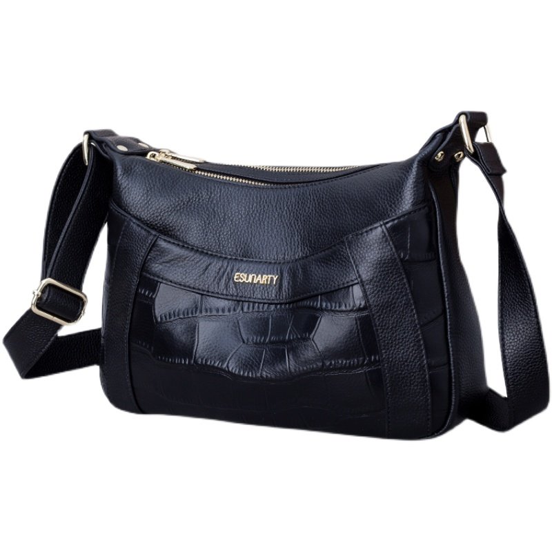 2025年新款包包中年女款妈妈包百搭鳄鱼纹斜挎包女大包真皮单肩包,淘宝优惠券,粉丝福利购,淘宝优惠卷