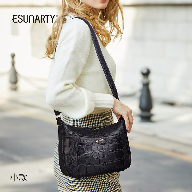 2025年新款包包中年女款妈妈包百搭鳄鱼纹斜挎包女大包真皮单肩包,淘宝优惠券,粉丝福利购,淘宝优惠卷