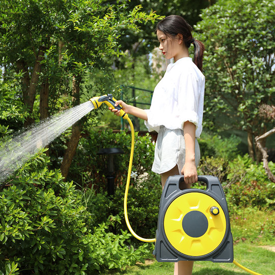 Водяной пистолет для автомойки, специальная насадка под давлением для полива цветов, хранилище для шлангов для бытовой водопроводной трубы, артефакт для полива окон под высоким давлением