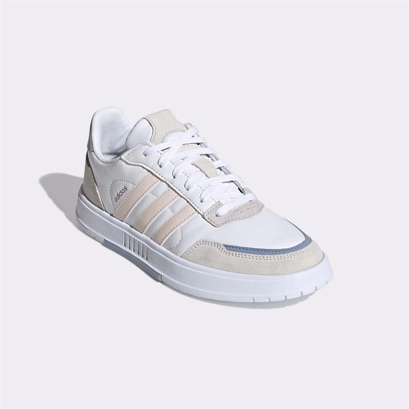 Adidas阿迪达斯板鞋女子neo低帮轻便运动耐磨休闲鞋FW2897 G55069-图1