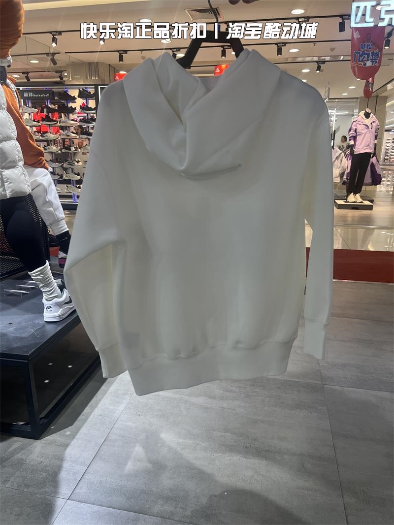 nike/耐克卫衣女子运动训练休闲服保暖宽松透气连帽套头衫 FV3977-图2