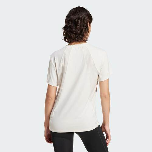 adidas阿迪达斯短袖女25夏季速干凉感透气运动健身圆领T恤JZ6282 - 图0