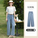 Ai Beiyi ແມ່​ຍິງ temperament ເປັນ​ຮູ​ແຂນ​ສັ້ນ lace top