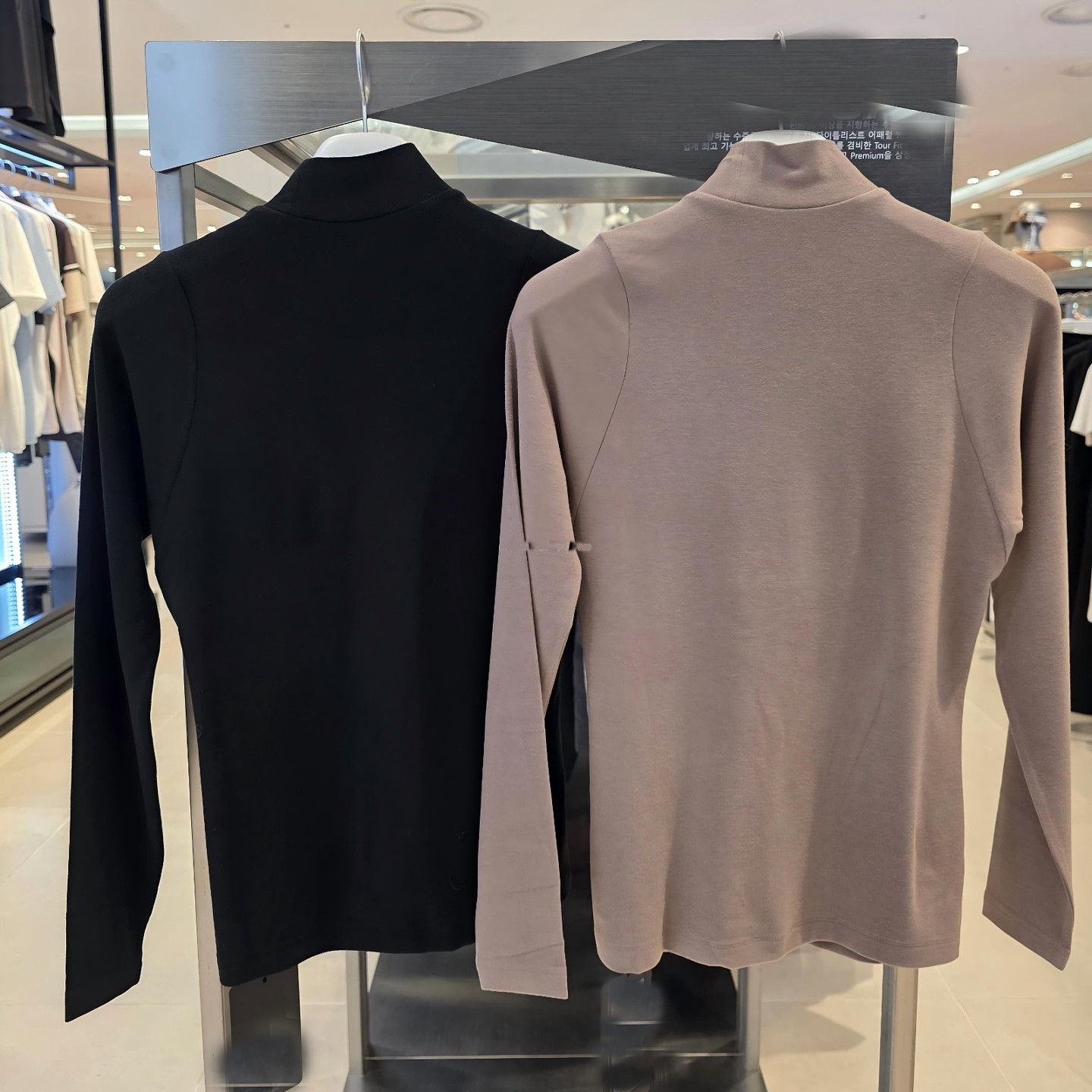 韩国高尔夫服装女款秋冬高领抓绒保暖长袖t恤修身显瘦运动打底衫,淘宝优惠券,粉丝福利购,淘宝优惠卷