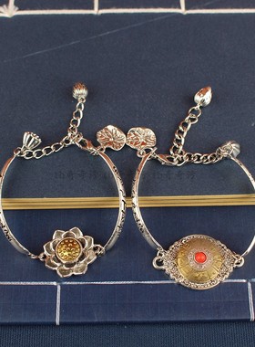 藏式真言手链复古风古装配饰情侣