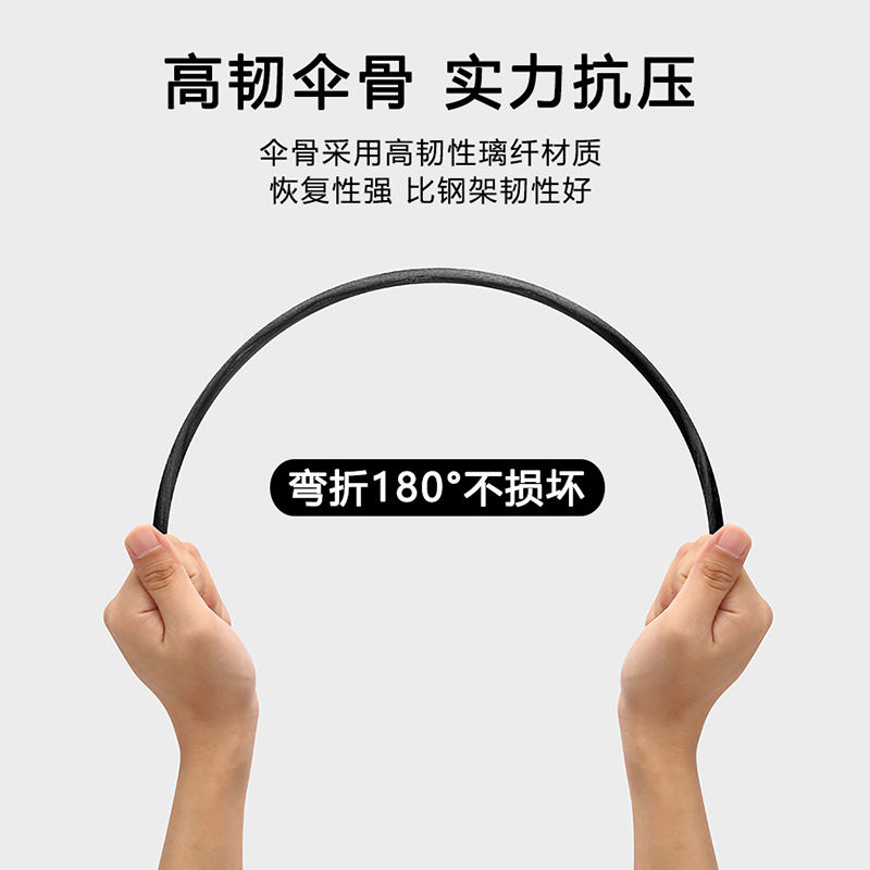 超大防风大号双人商务自动黑色长柄伞直杆直柄广告雨伞定制logo男 - 图3