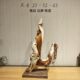 Taihang Thuja root carving ornaments naturally follow the shape of Maitreya Buddha, Guanyin, Bodhidharma, longevity star, God of Wealth, Zen home crafts