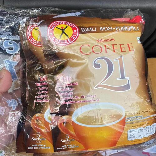 泰国代购coffee21速溶咖啡休闲咖啡办公室下午茶清迈直邮 - 图0