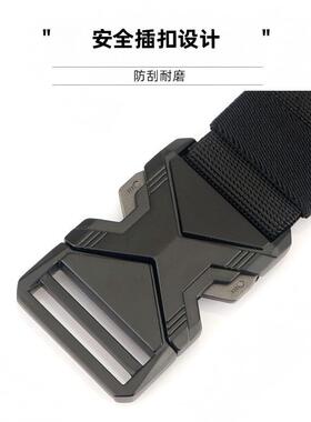 新款户外弹力编织皮带