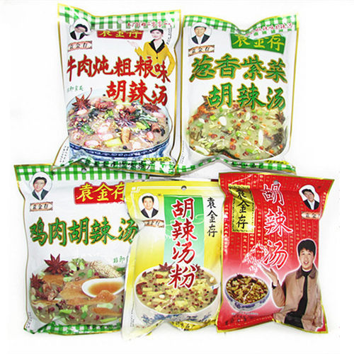 菏泽特产胡辣汤曹县袁金存胡辣汤香油茶早餐晚餐速食汤家乡名小吃 - 图1