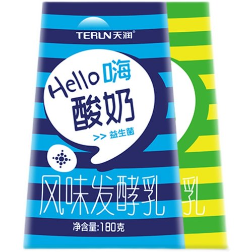 新日期 新疆天润hello12杯原味青柠酸奶燕麦益生菌鲜奶营养早餐奶 - 图3