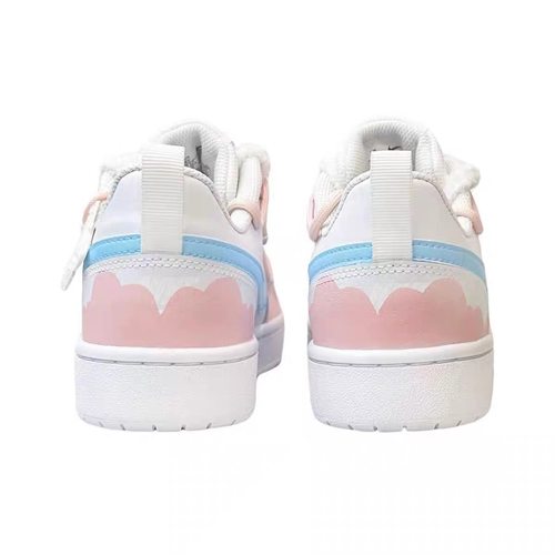 【定制球鞋】Nike Court Borough Low 小羊绵绵 粉色  BQ5448-100 - 图2