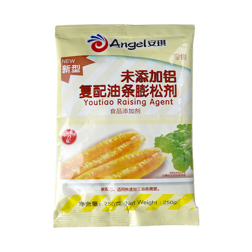 安琪新型复配油条膨松剂250g袋装无铝发酵粉油条即发粉厨房商用 - 图2