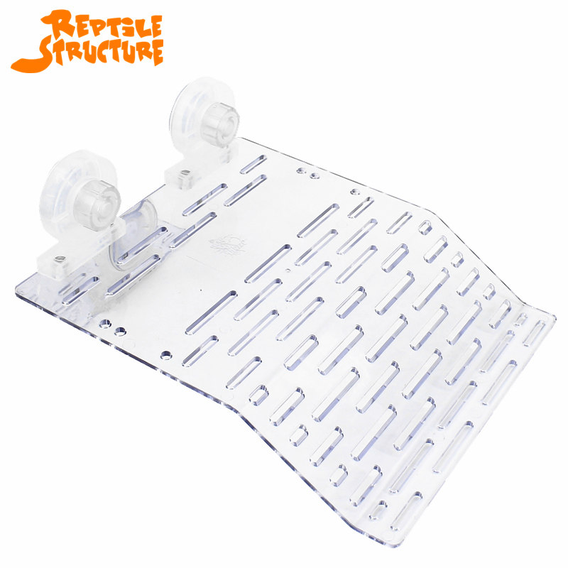 玻璃缸水龟晒台浮岛台乌龟缸晒背爬台巴西深水剃刀龟透明特大鱼缸,淘宝优惠券,粉丝福利购,淘宝优惠卷