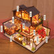 Diy cabin wooden handmade japanese villa