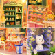 Diy cabin handmade assembled model toys