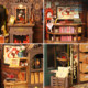 Detective series 3D wooden assembled model toys